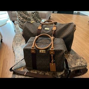 Authentic Michael Kors Luggage Set